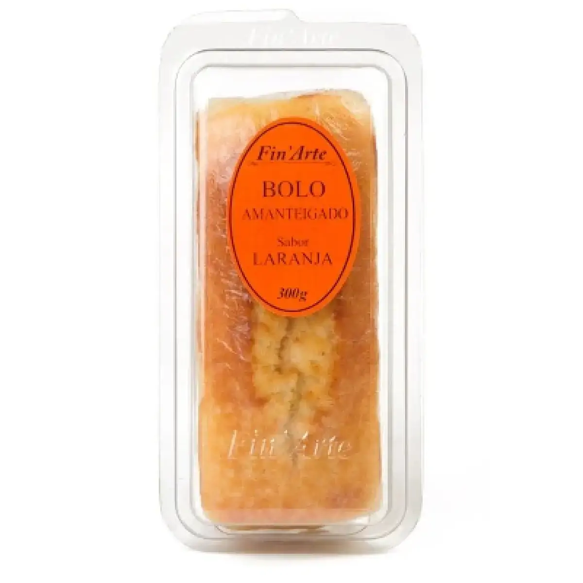 Bolo Amanteigado FIN'ARTE Sabor Laranja Zero Açúcar Pacote 250g