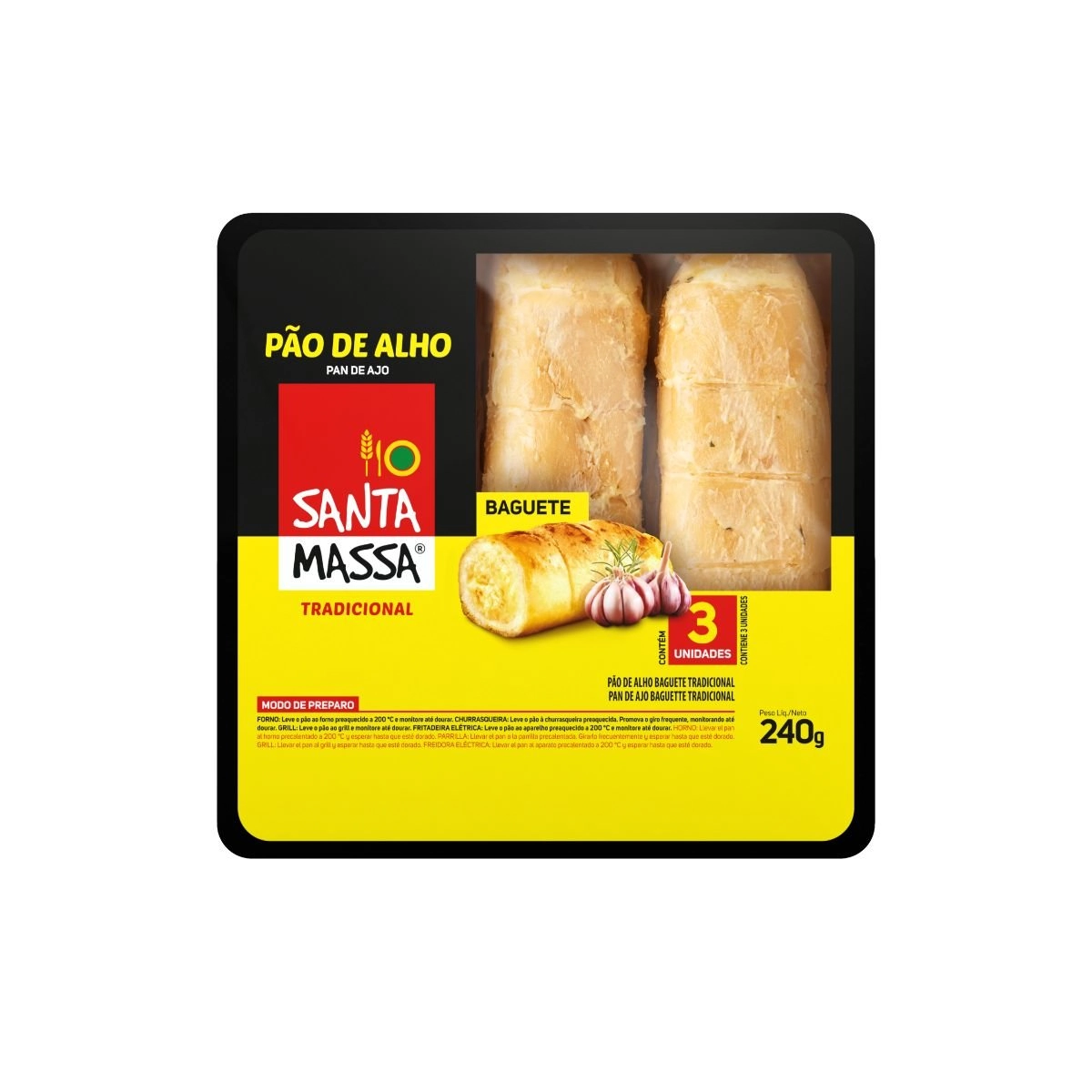 Pão de Alho Tradicional