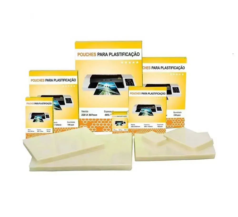 PLASTICO P/PLASTIFICACAO 220X307 5 MICRAS LASSANE