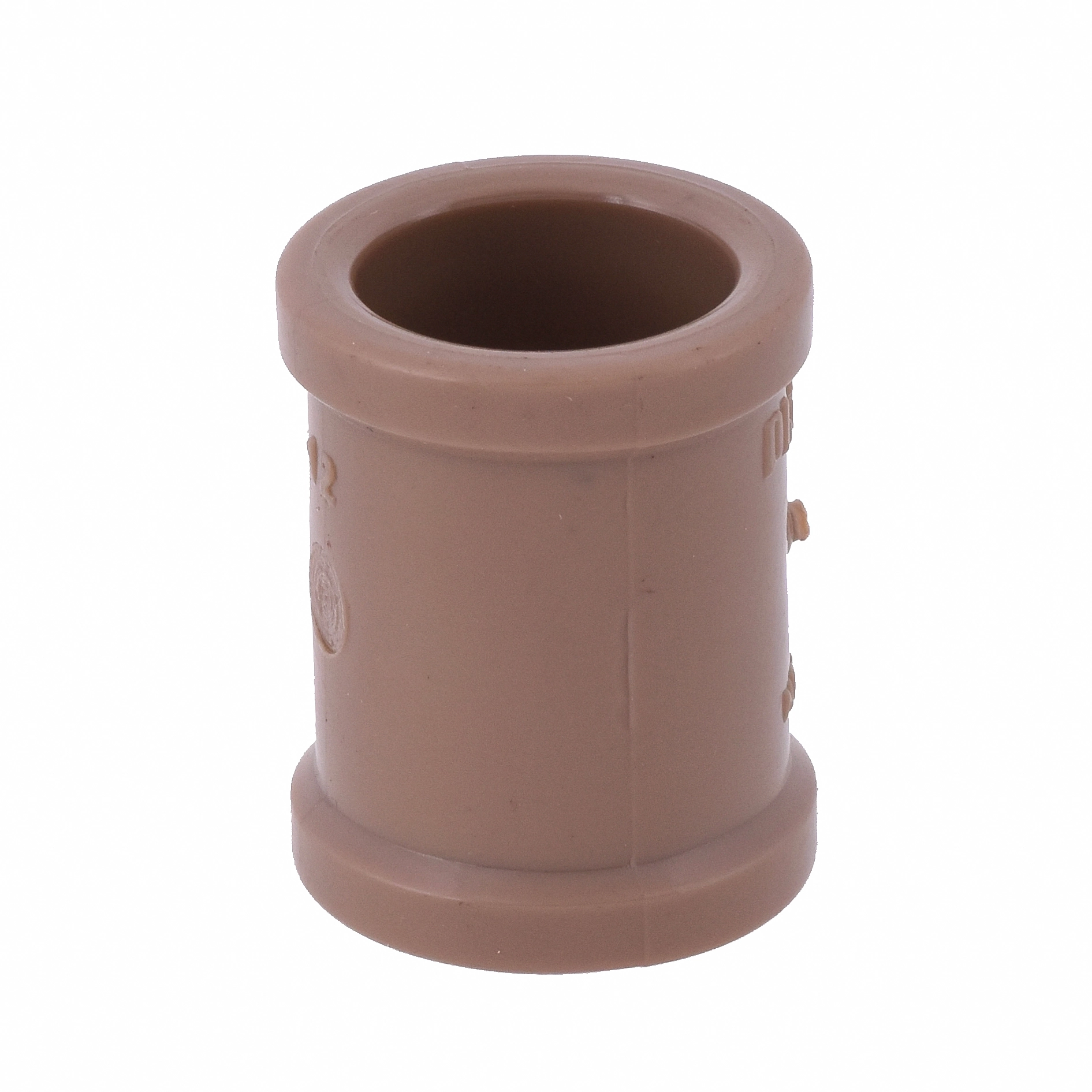 Luva PVC Marrom Soldável 1/2" 20mm Plastilit