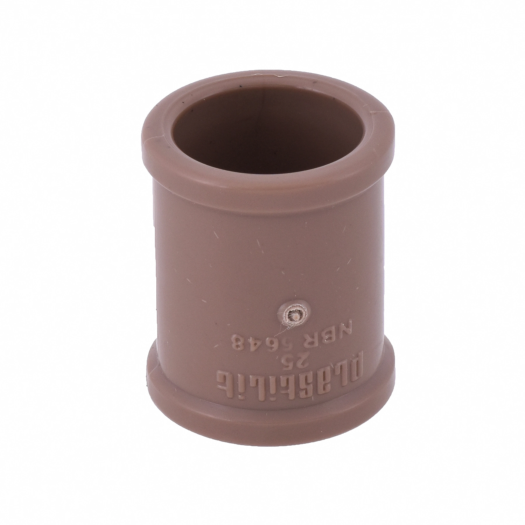 Luva PVC Marrom Soldável 3/4" 25mm Plastilit