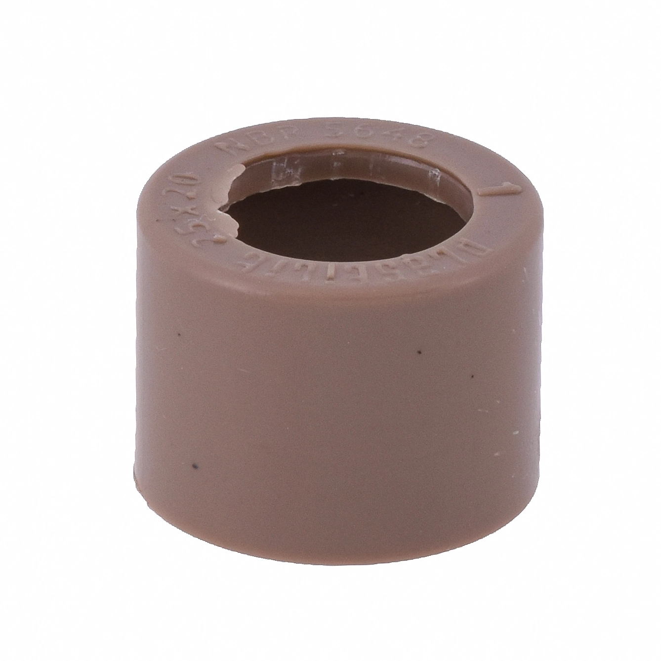 Bucha de Redução Curta PVC Marrom Soldável 3/4x1/2" 25x20mm Plastilit