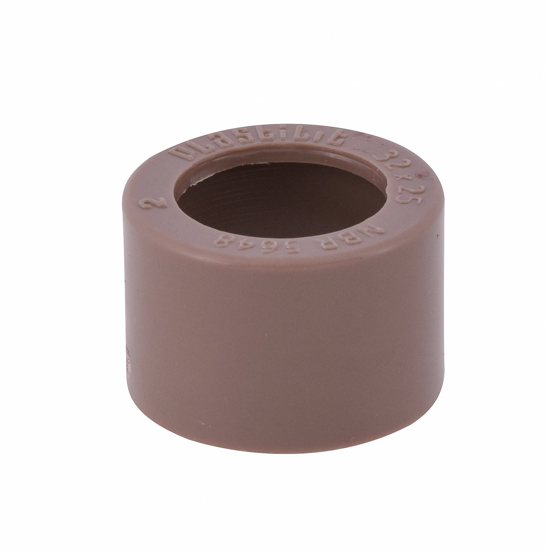 Bucha de Redução Curta PVC Marrom Soldável 1x3/4" 32x25mm Plastilit