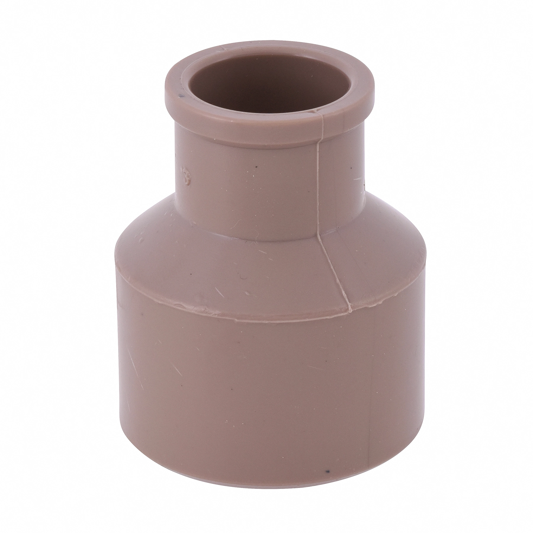 Bucha de Redução Longa PVC Marrom Soldável 1.1/2x3/4" 50x25mm Plastilit