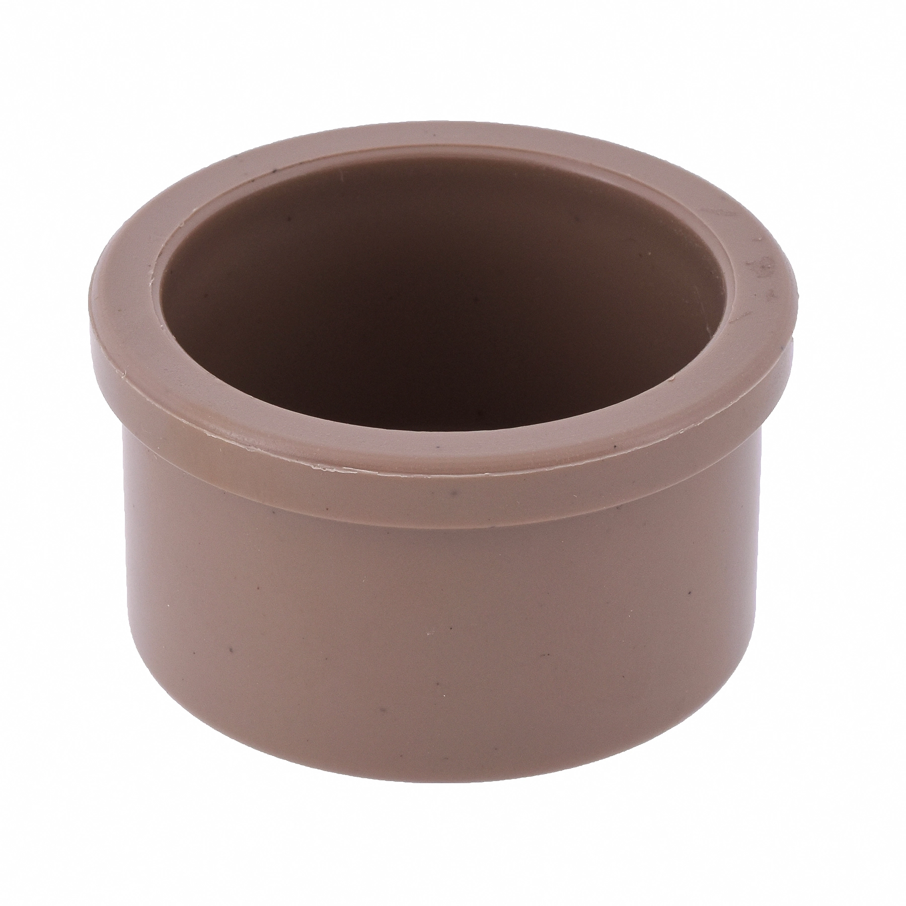 Cap PVC Marrom Soldável 1.1/2" 50mm Plastilit