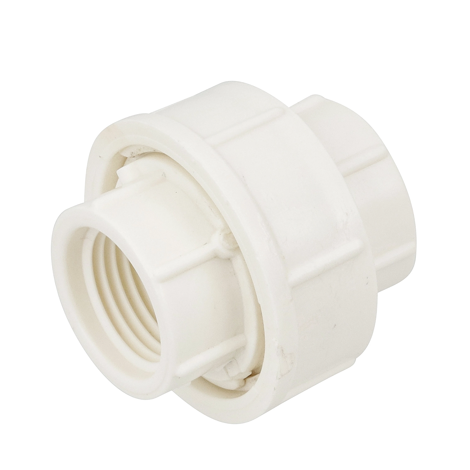 União PVC Branco Roscável 1/2" 20mm Plastilit