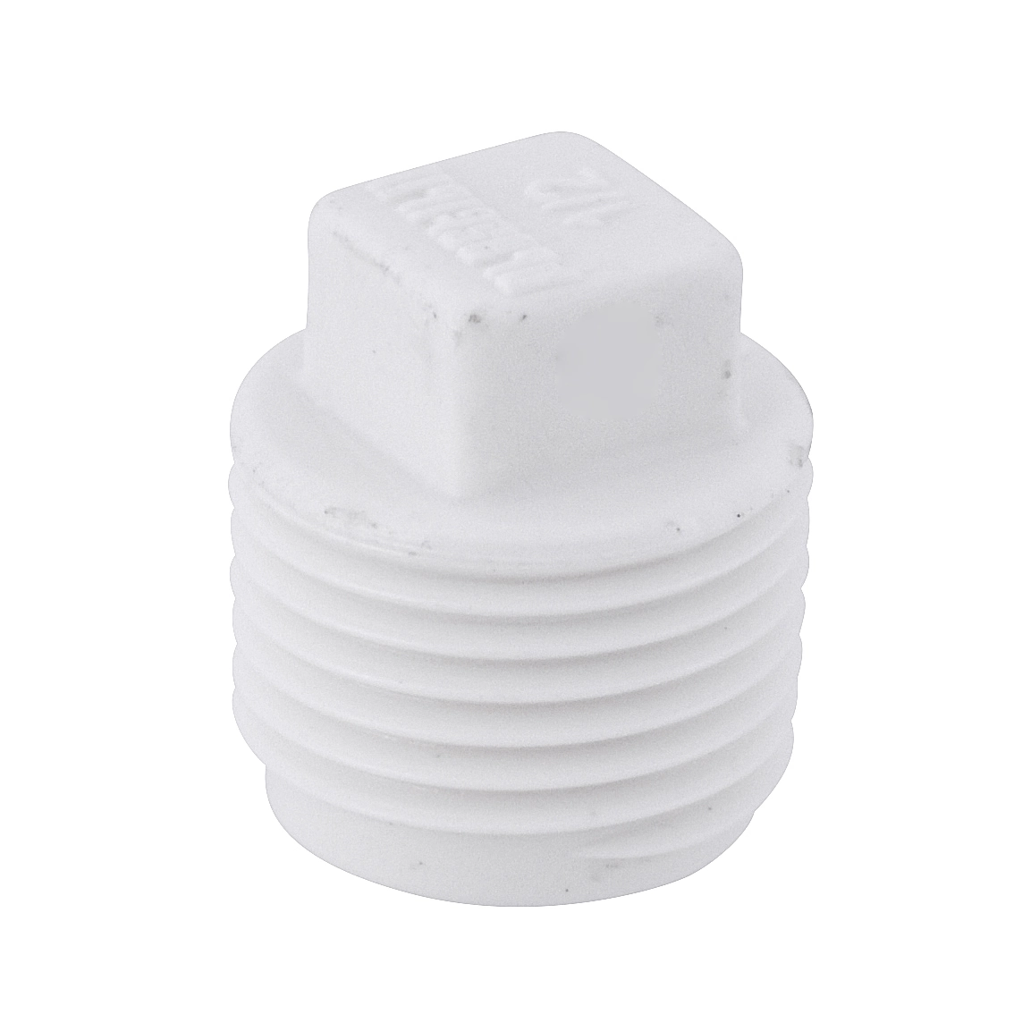 Plug PVC Branco Roscável 1/2" 20mm Plastilit