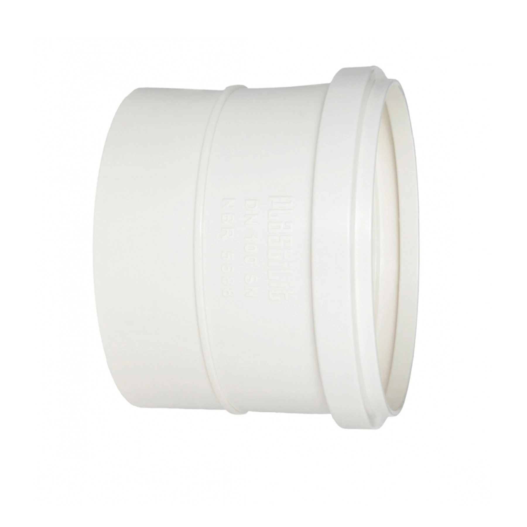 Luva PVC para Esgoto 100mm ou 4" Plastilit