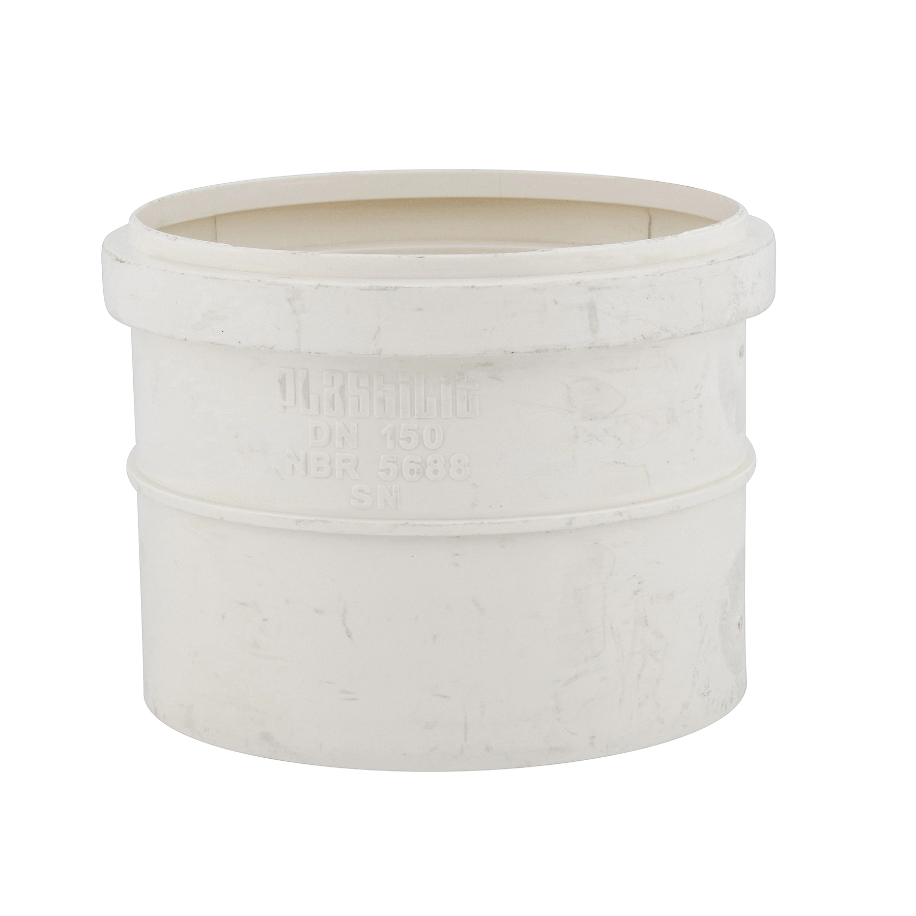 Luva PVC para Esgoto 150mm ou 6" Plastilit