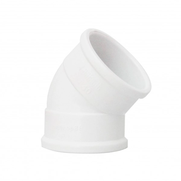 Joelho 45° PVC para Esgoto 40mm ou 1.1/2" Plastilit