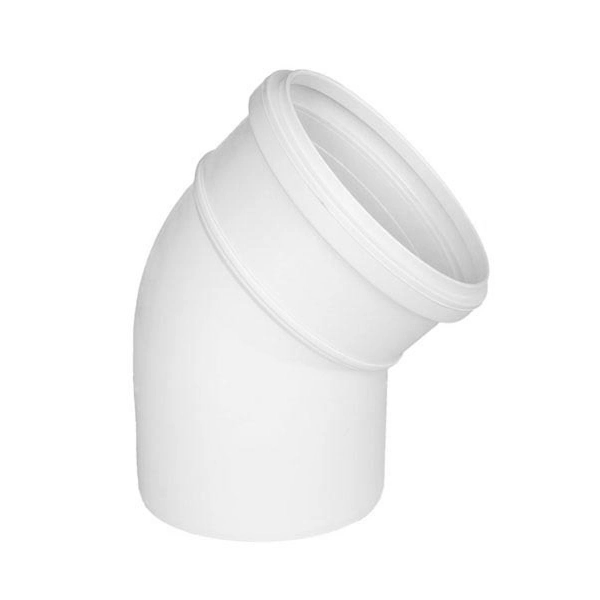 Joelho 45° PVC para Esgoto 75mm ou 3" Plastilit