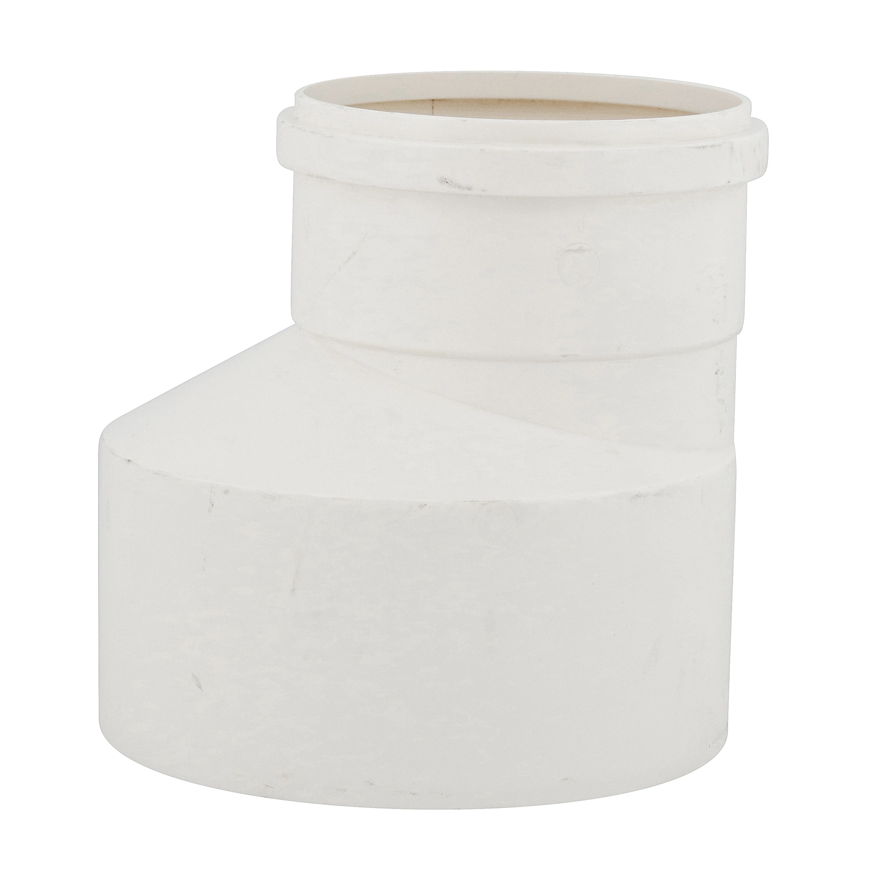 Redução Excêntrica PVC para Esgoto 150x100mm ou 6"x4" Plastilit