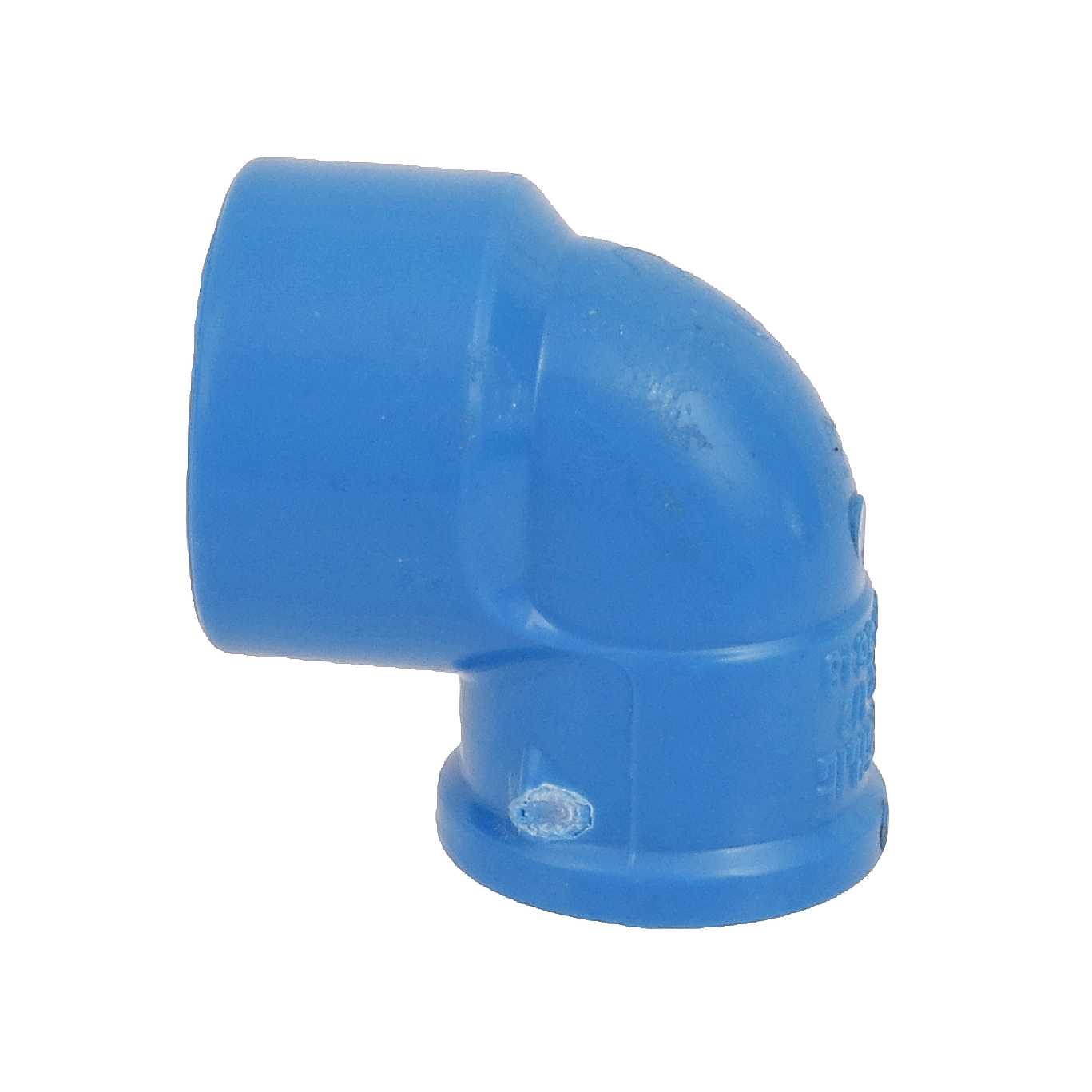 Joelho 90° com Bucha PVC Azul Roscável e Soldável 1/2" 20mm Plastilit