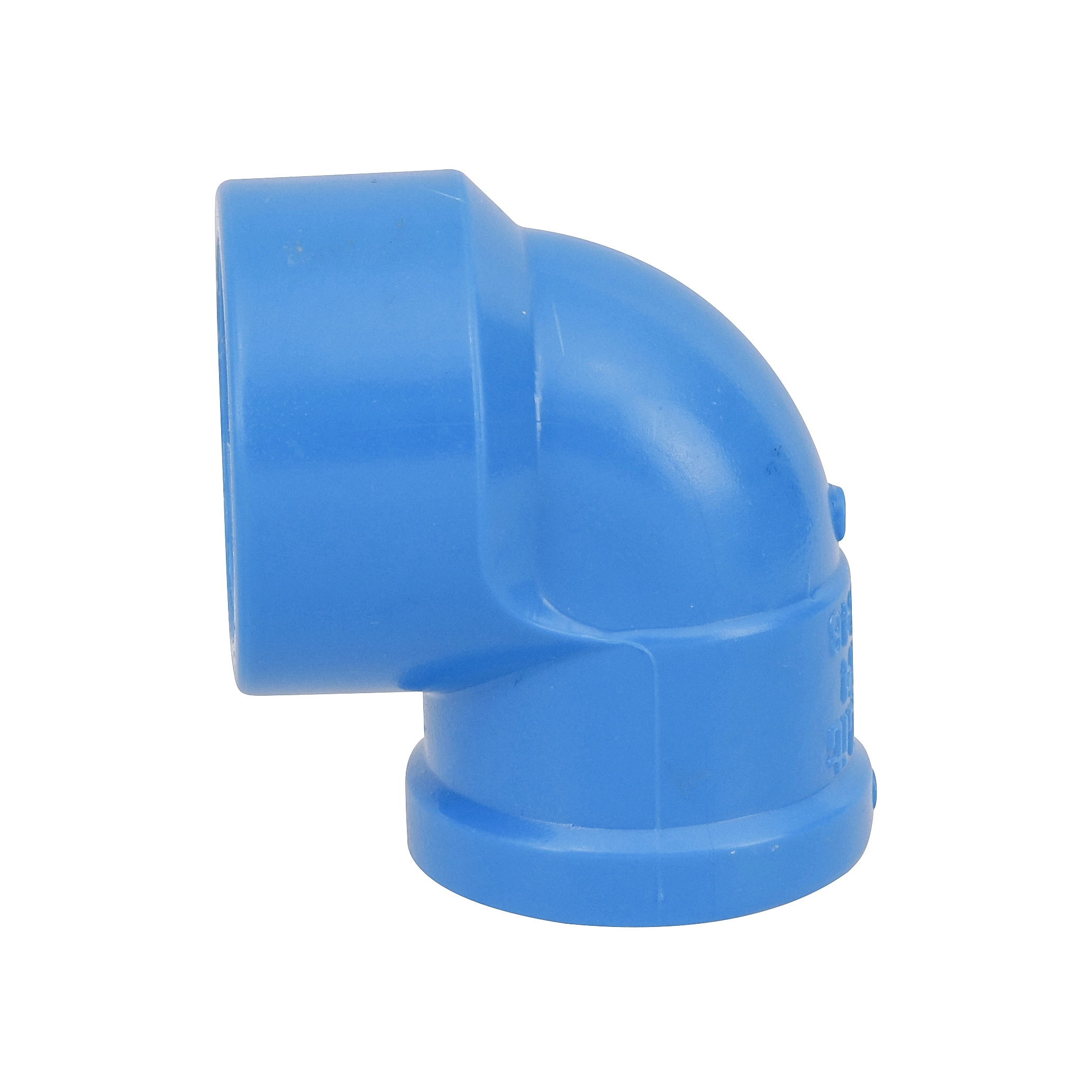 Joelho 90° com Bucha PVC Azul Roscável e Soldável 3/4x3/4" 25x25mm Plastilit