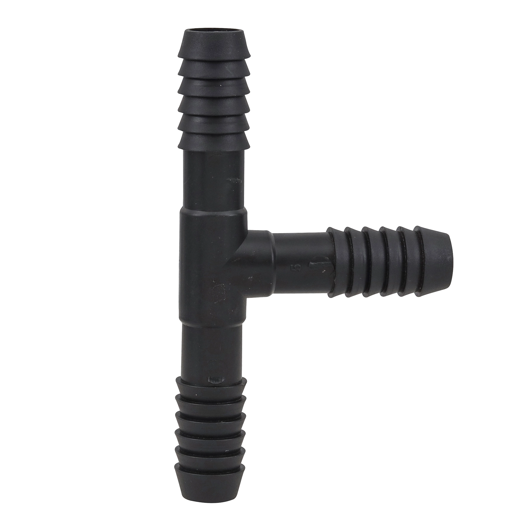 Tê Interno Triplo Polietileno Preto Roscável 1/2" 20mm Plastilit