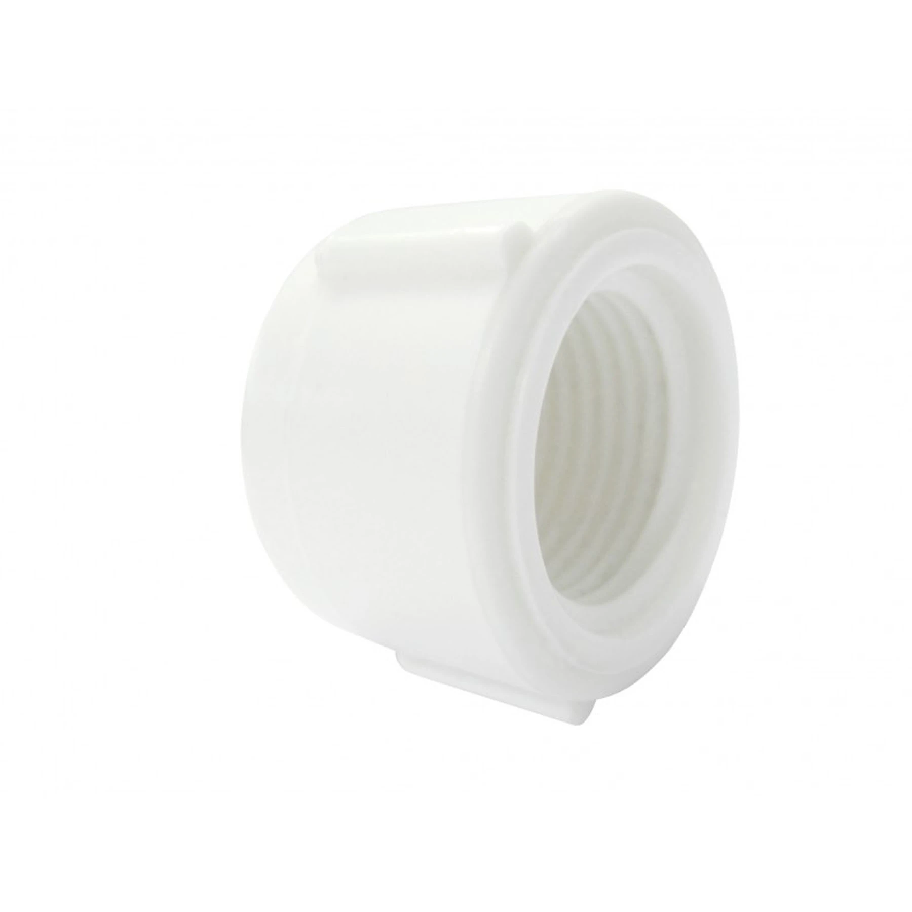 Cap PVC Branco Roscável 1/2" 20mm Plastilit
