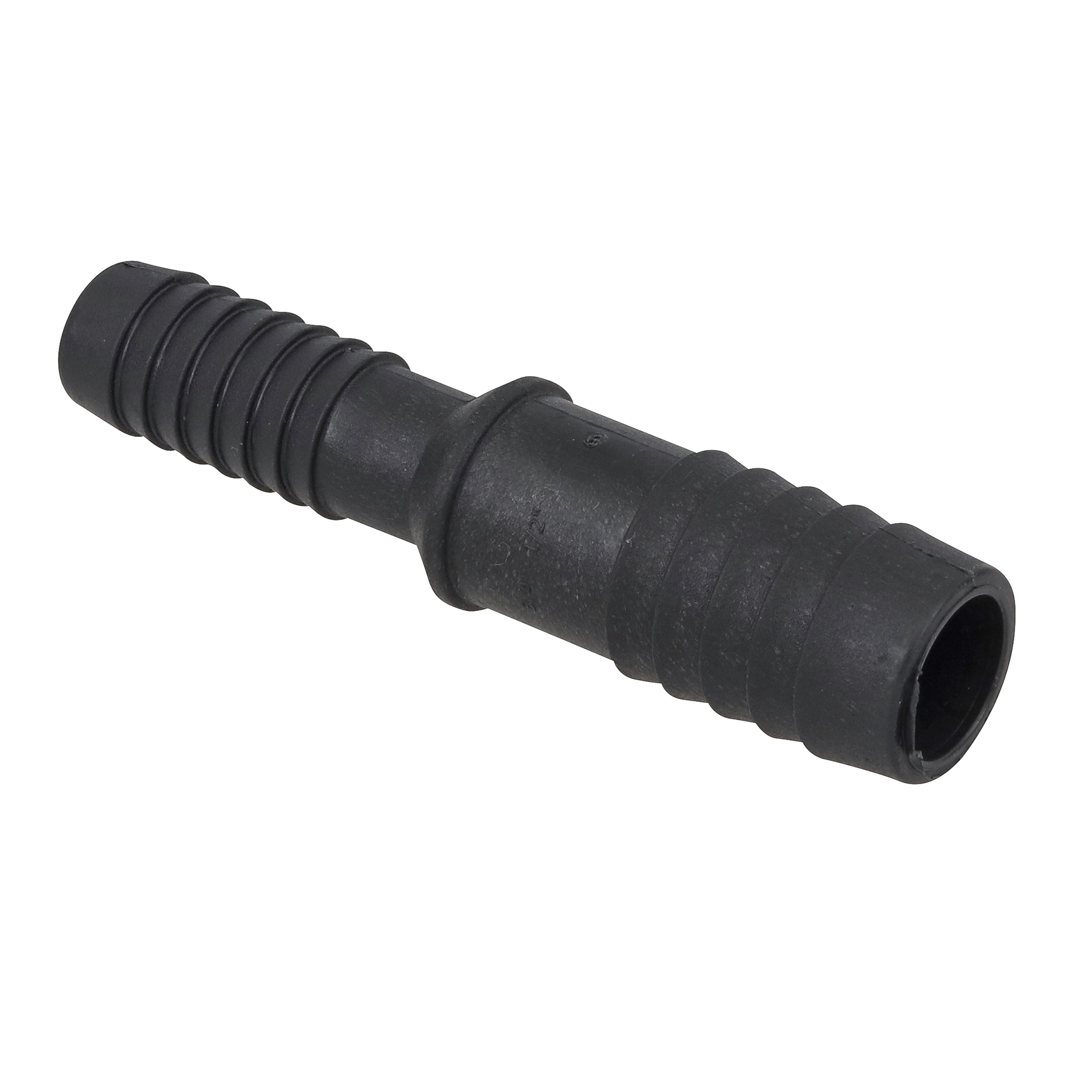 União de Redução Interna Polietileno Preto Roscável 3/4x1/2" 25x20mm Plastilit