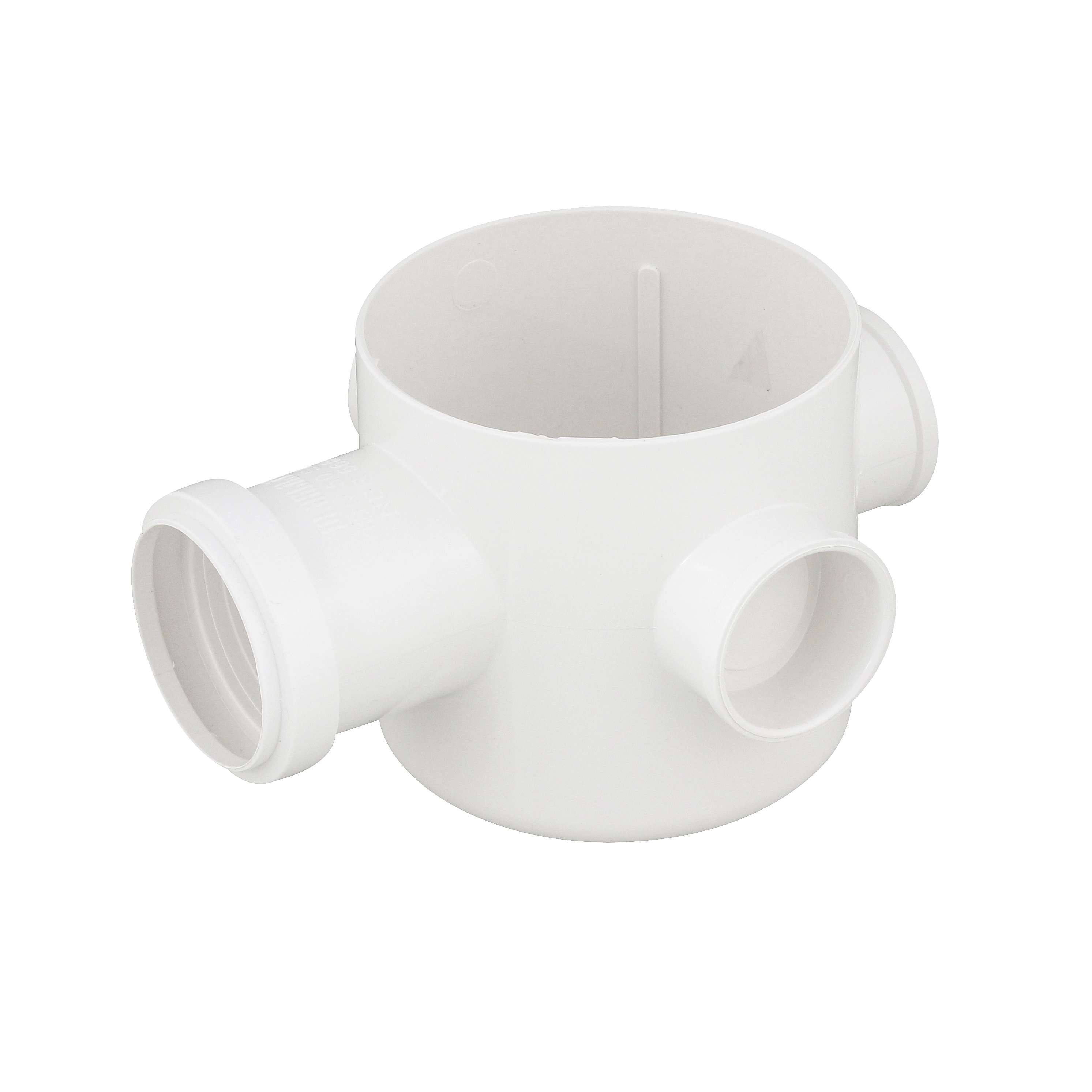 Corpo Caixa Sifonada Redonda sem Ralo 100x50mm PVC Equation