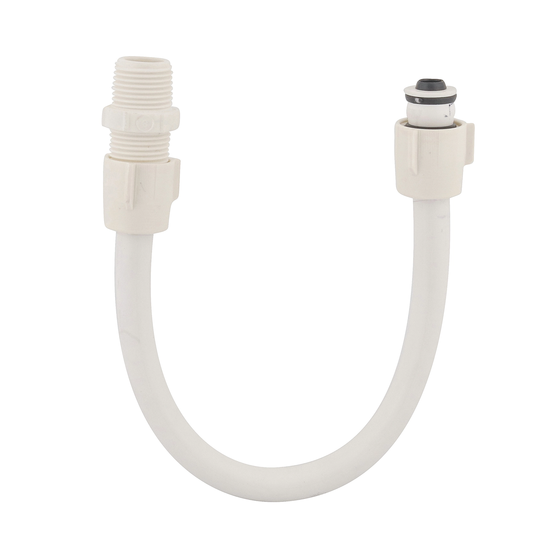 Mangueira Flexível para Água Branco Baixa Pressão 1/2" 30cm Plastilit