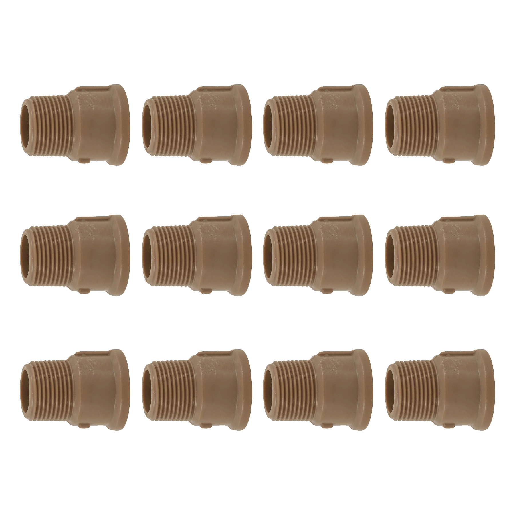 Adaptador PVC Marrom Roscável e Soldável 3/4" 25mm Equation