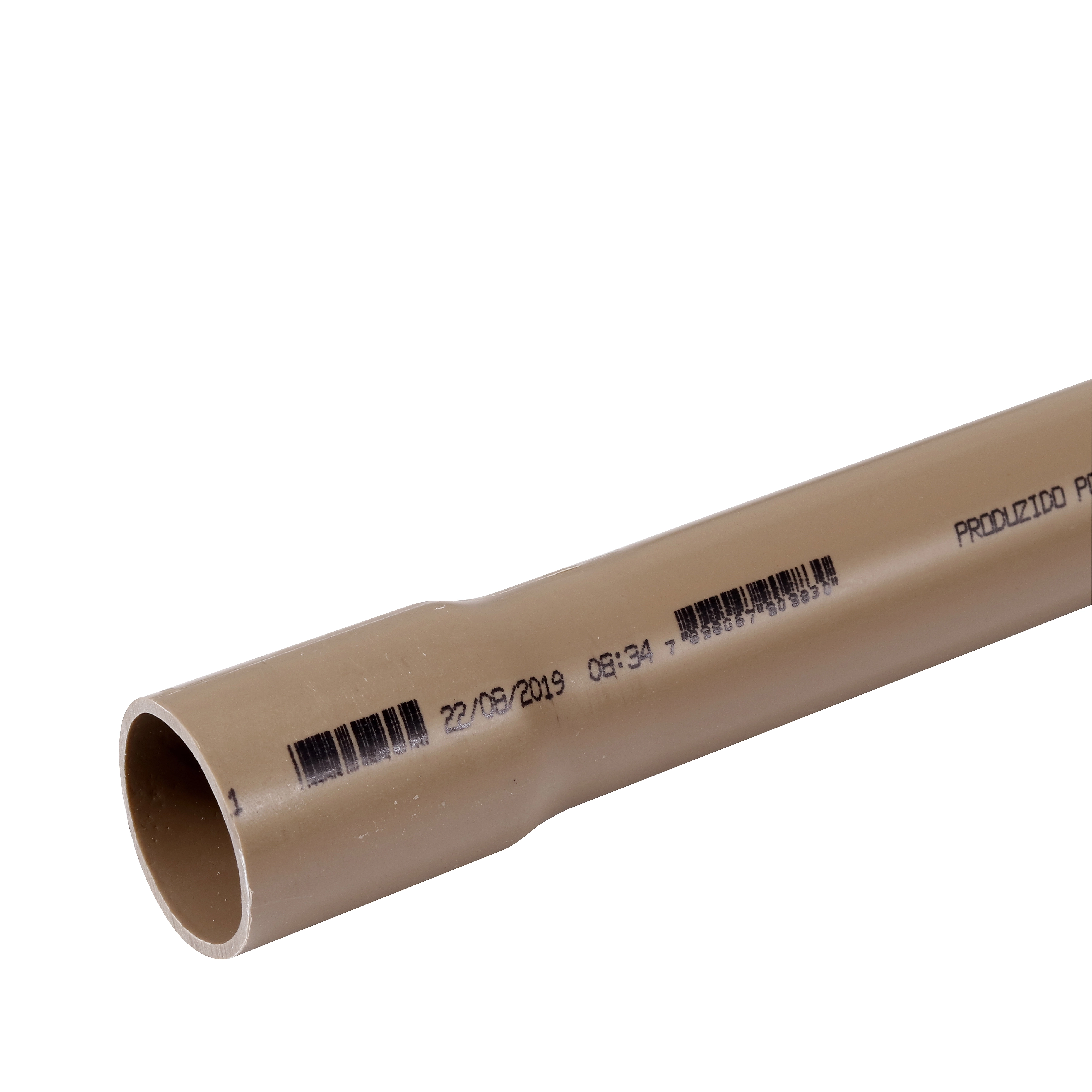 Cano PVC Marrom Soldável 3m 1" 32mm Equation