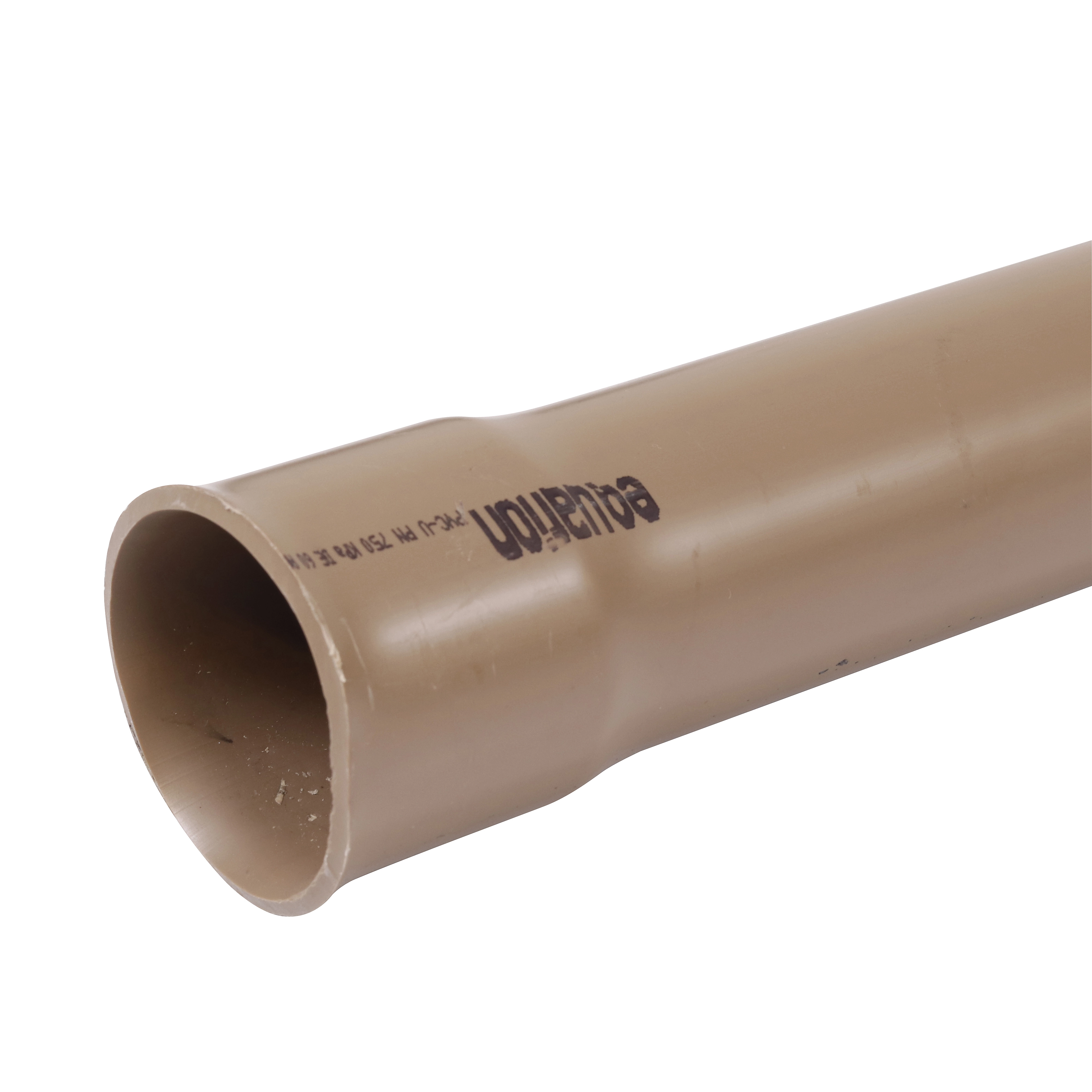 Cano PVC Marrom Soldável 3m 2" 60mm Equation