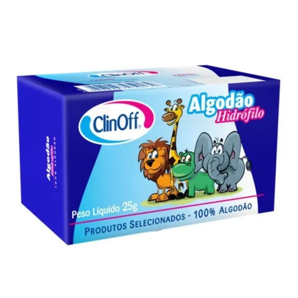 Algodão - ClinOff - 25g