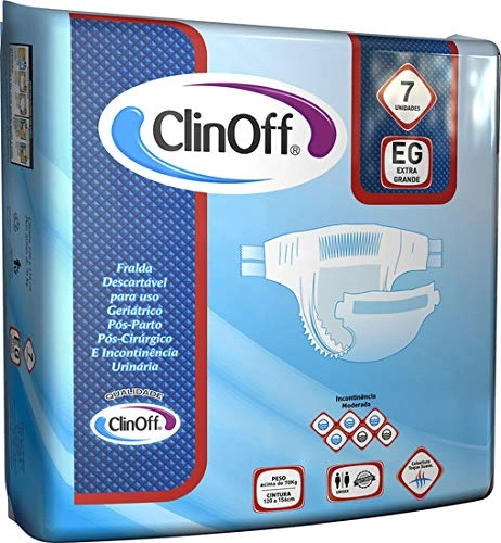 Fralda Desc Geriatrica Clin Off Eg C/7
