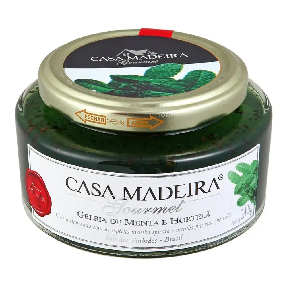 Geleia C Madeira Ment/hort 250gr