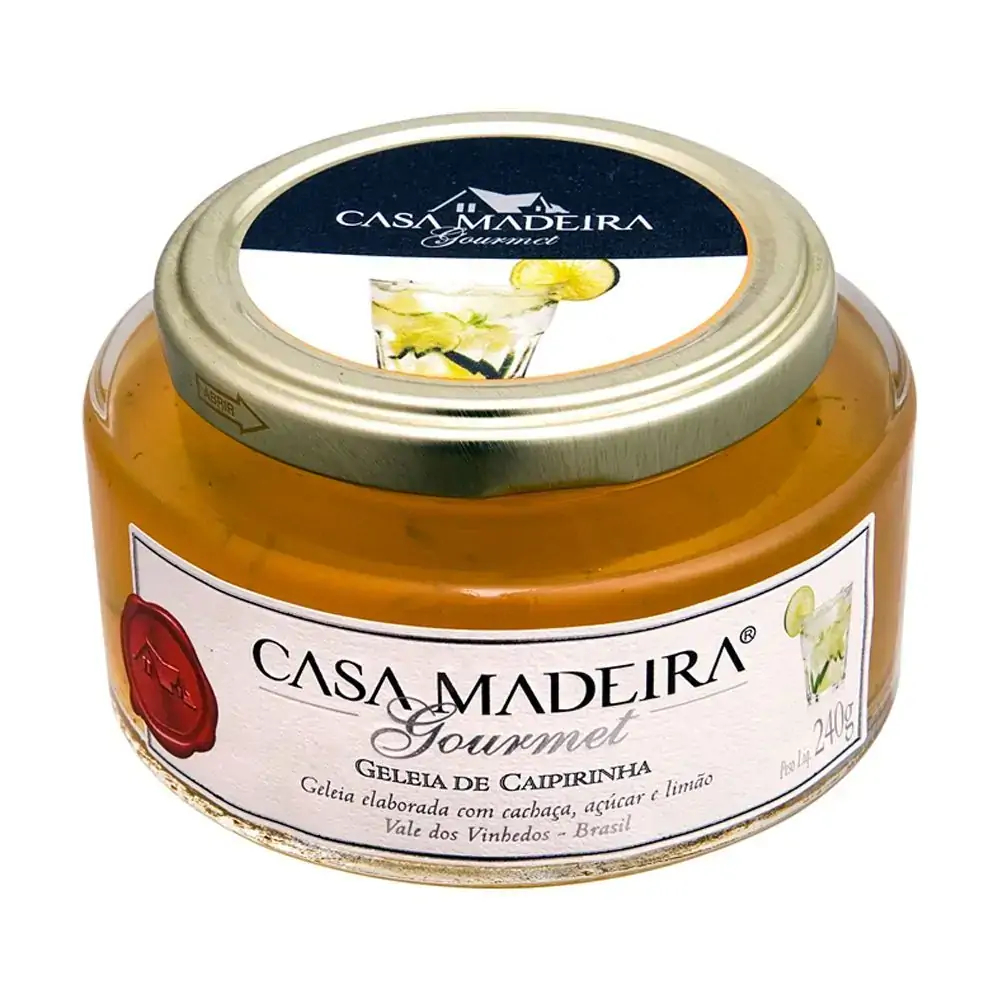 Geleia Gourmet De Caipirinha 240g Adega Casa De Madeira