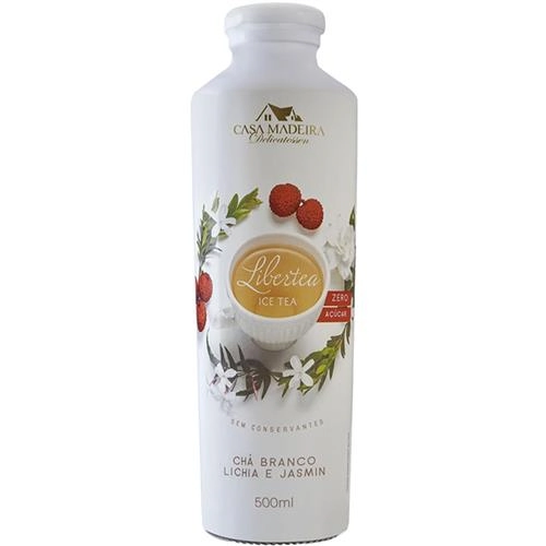 Cha Branco Lichia E Jasmin Libertea Ice Tea 500ml