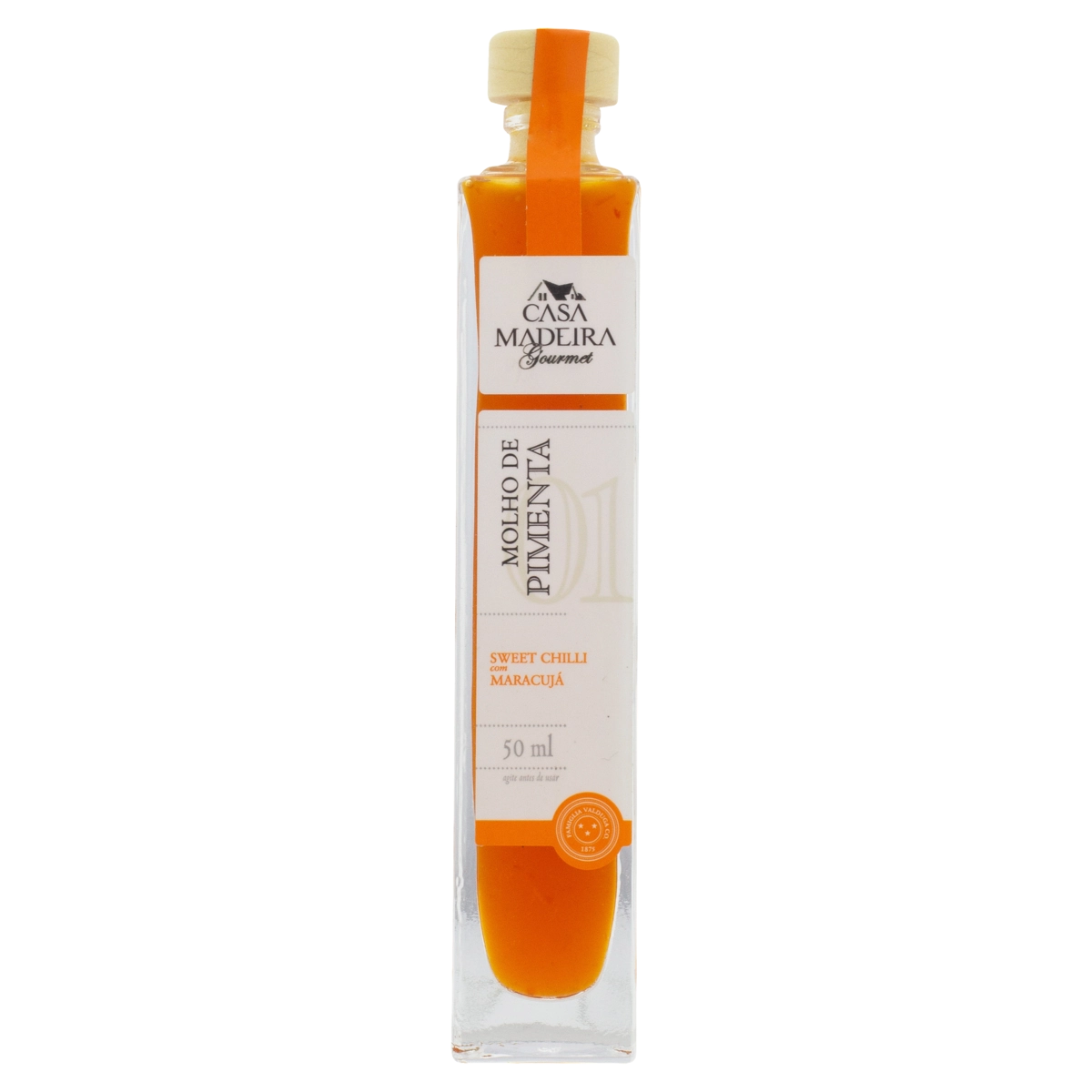 Molho de Pimenta Sweet Chili com Maracujá Casa Madeira 50ml