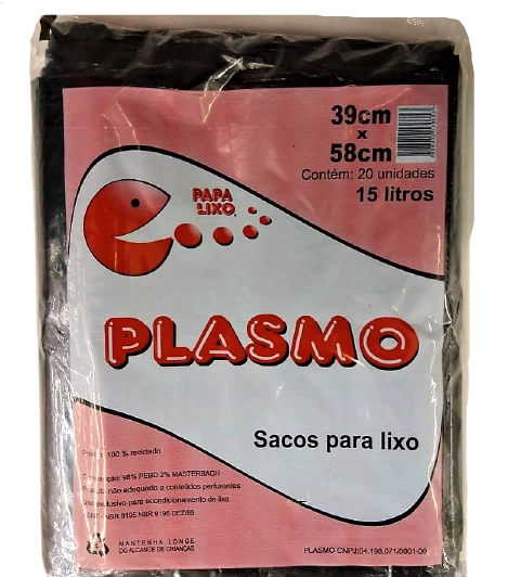 Saco Lixo Papa Lixo C/20