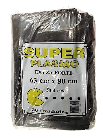 Saco Lixo Super Plasmo C/30