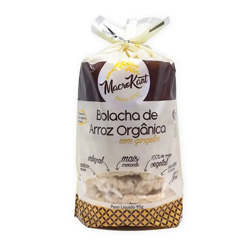 Bolacha Arroz Macrokant C/gerg