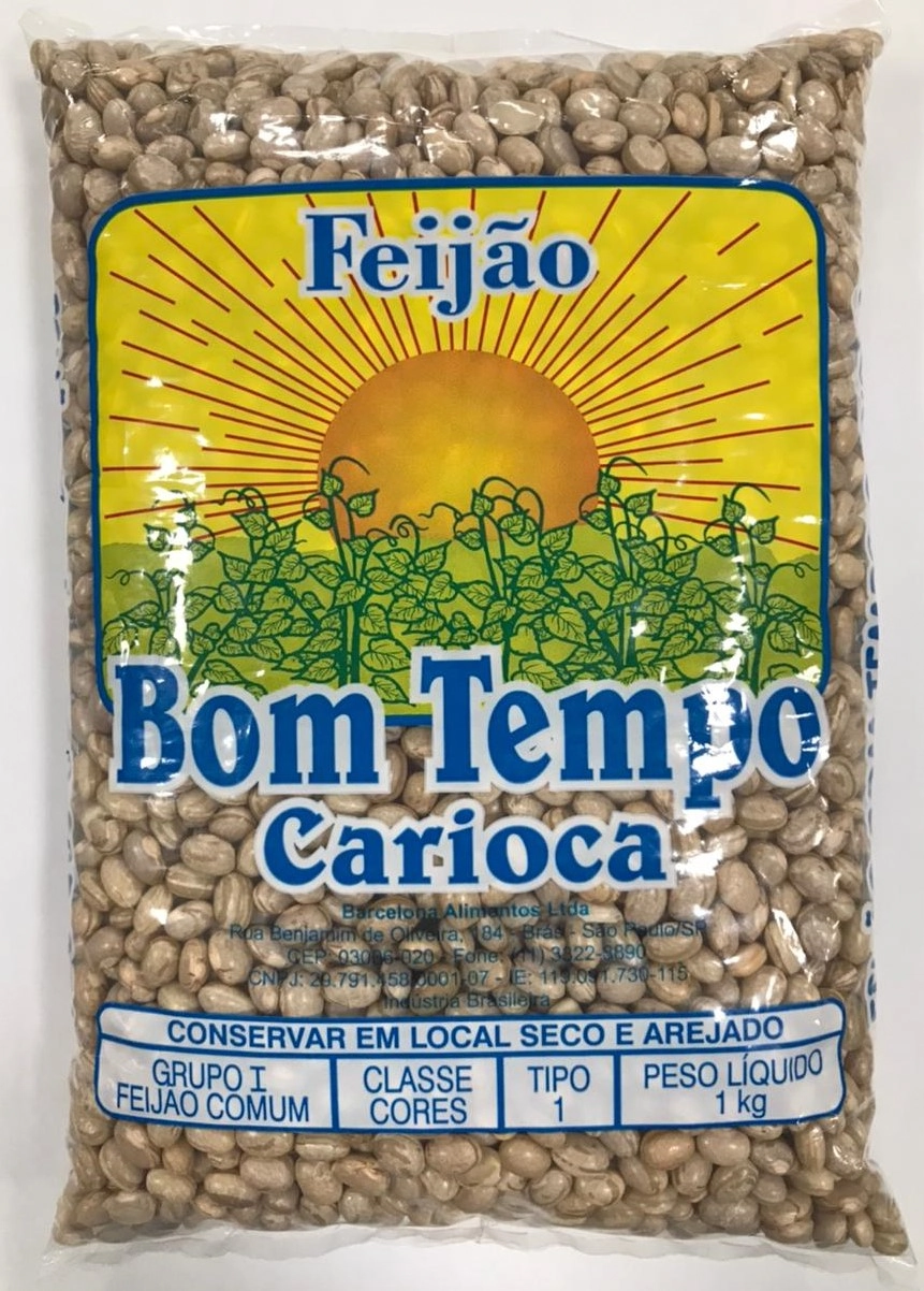 Feijao Bom Tempo 1kg Carioca