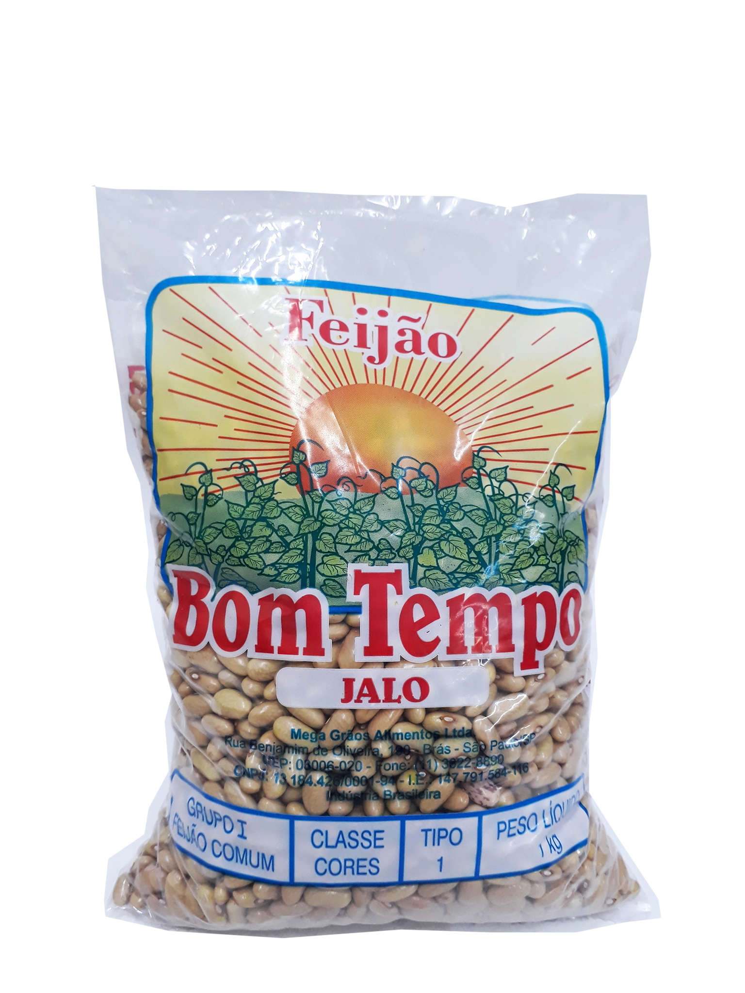 Feijao Bom Tempo 1kg Jalo