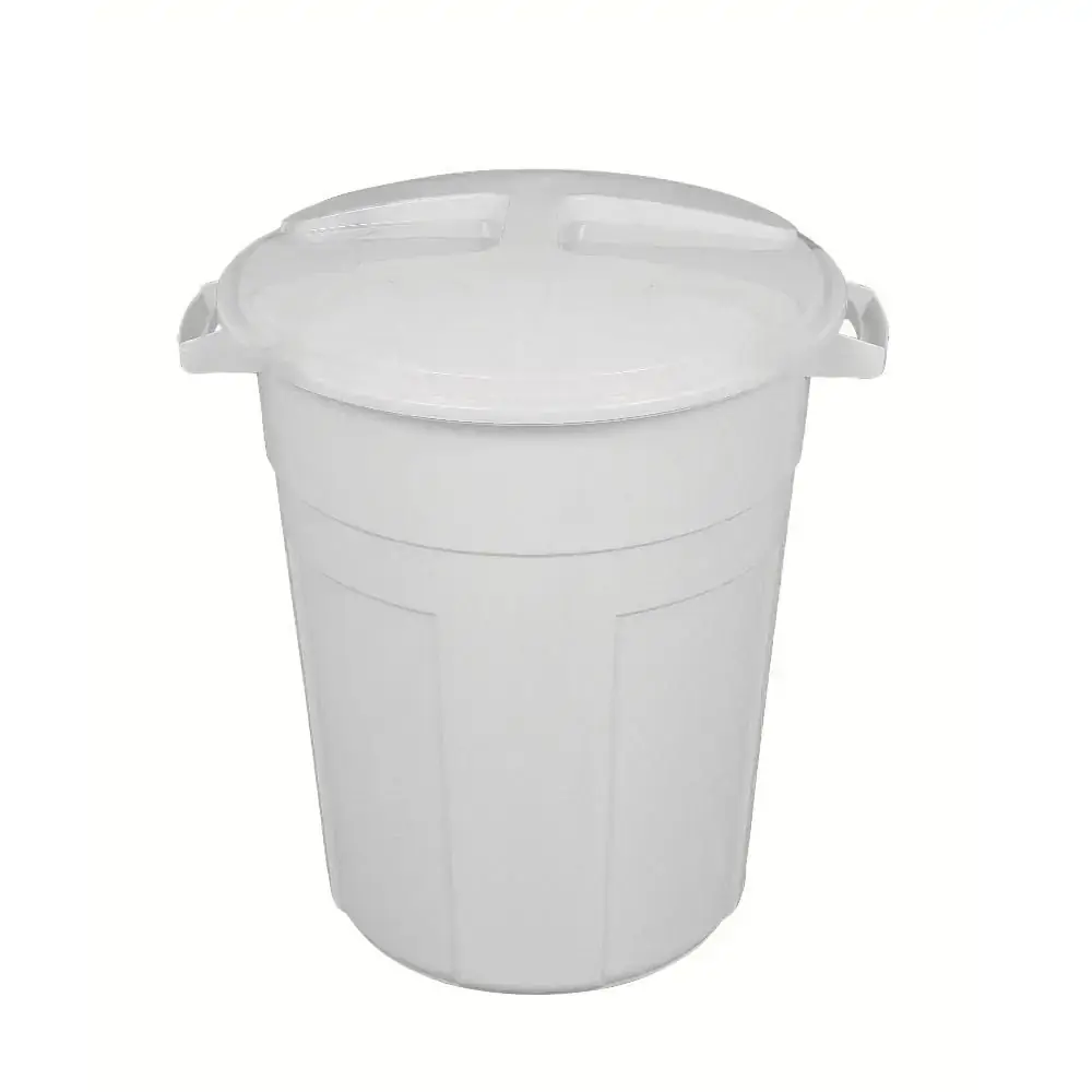 Lixeira 60lt Branco Un