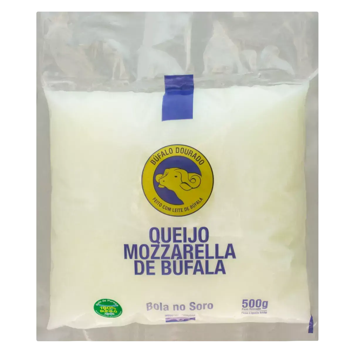 Queijo Mussarela em Bolas BÚFALO DOURADO 500g