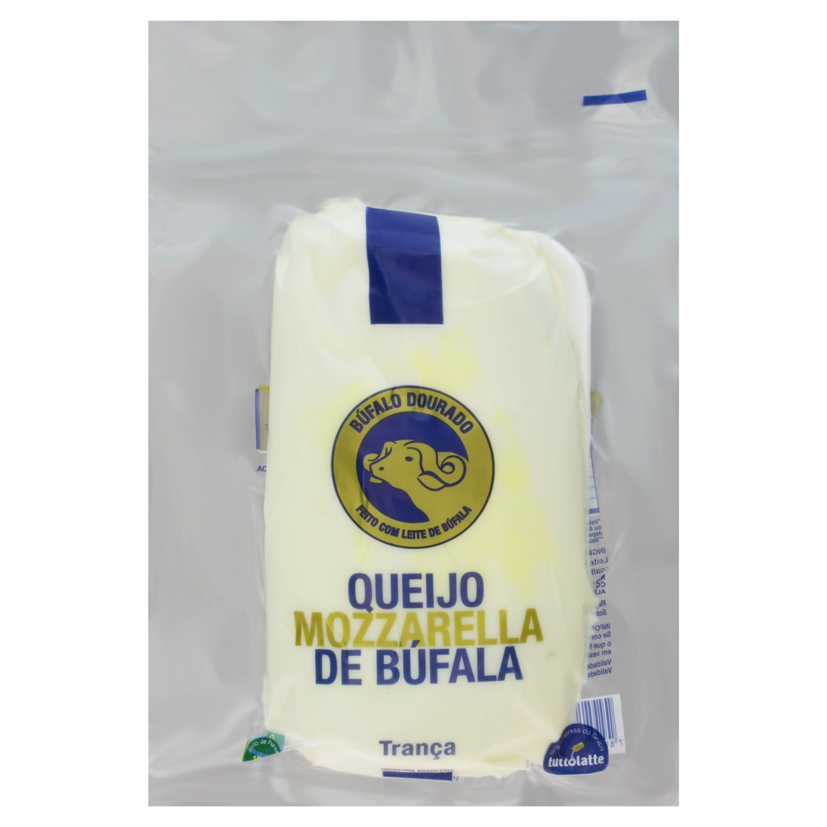 Queijo Mussarela De Búfala Trança Búfalo Dourado