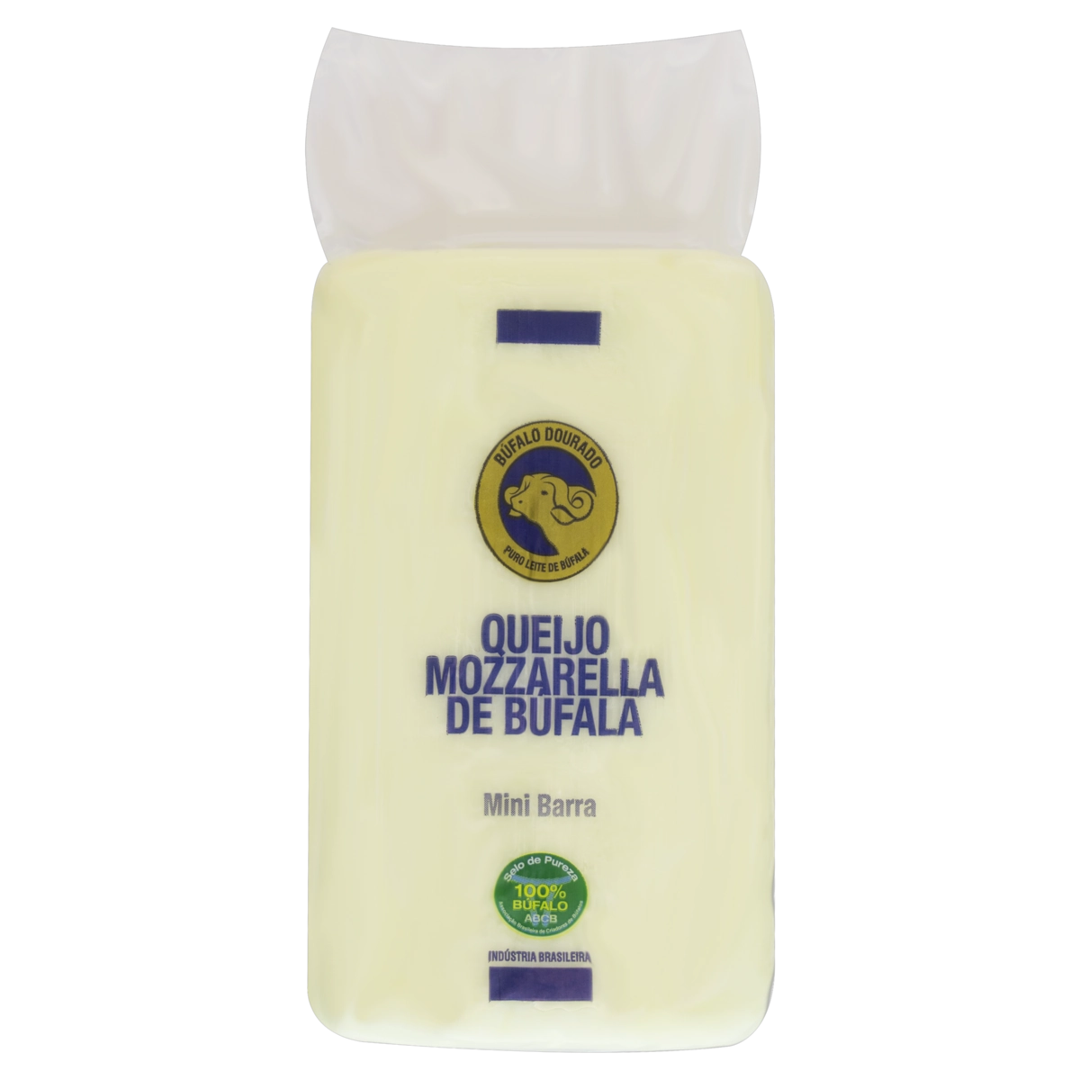 Queijo Mussarela De Búfala Mini Barra Búfalo Dourado