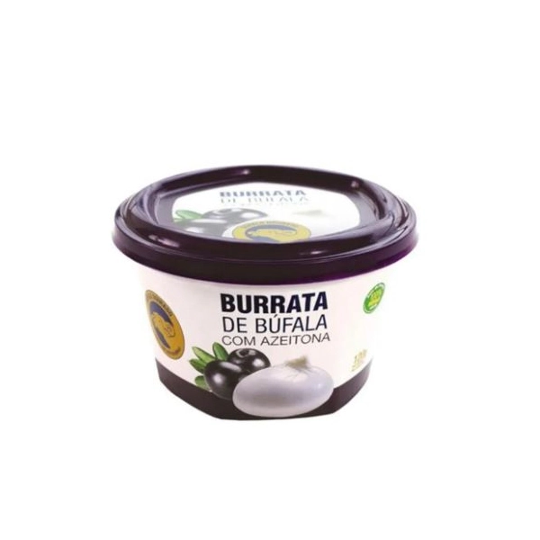 Queijo Burrata de Búfala com Azeitona Búfalo Dourado 120g