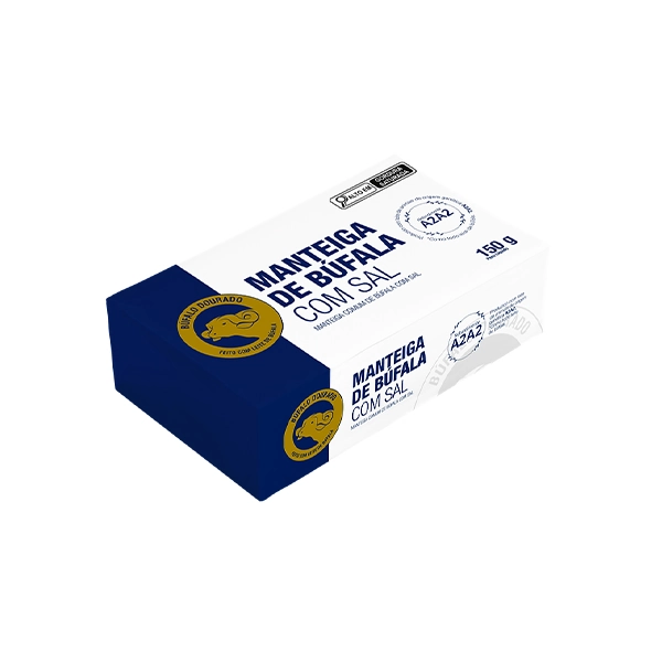 Manteiga De Bufala Com Sal 200g