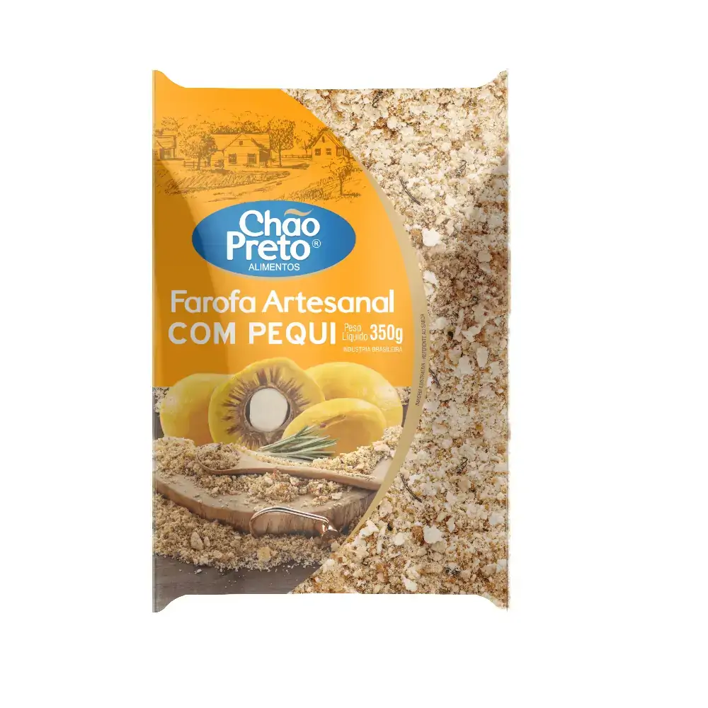 Farofa Chao Preto 350g Pequi