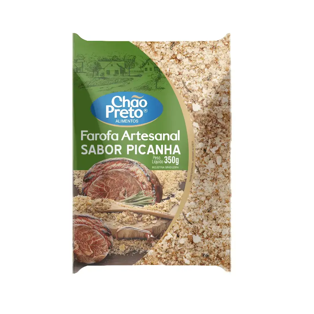 Farofa Chao Preto 350g Picanha
