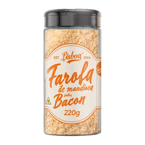 Farofa Temperada Lisboa 220gr Bacon