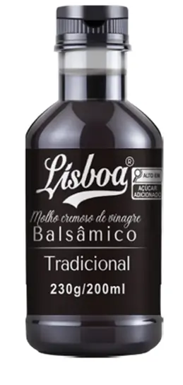 Molho Balsamico Lisboa Tradicional 200ml