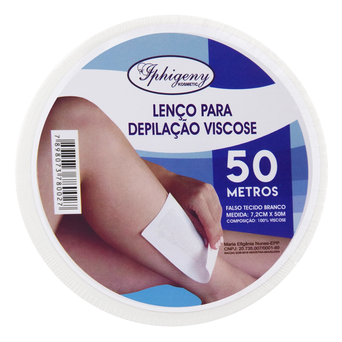Lenço Para Depilação Viscose Iphigeny Kosmetic 50m