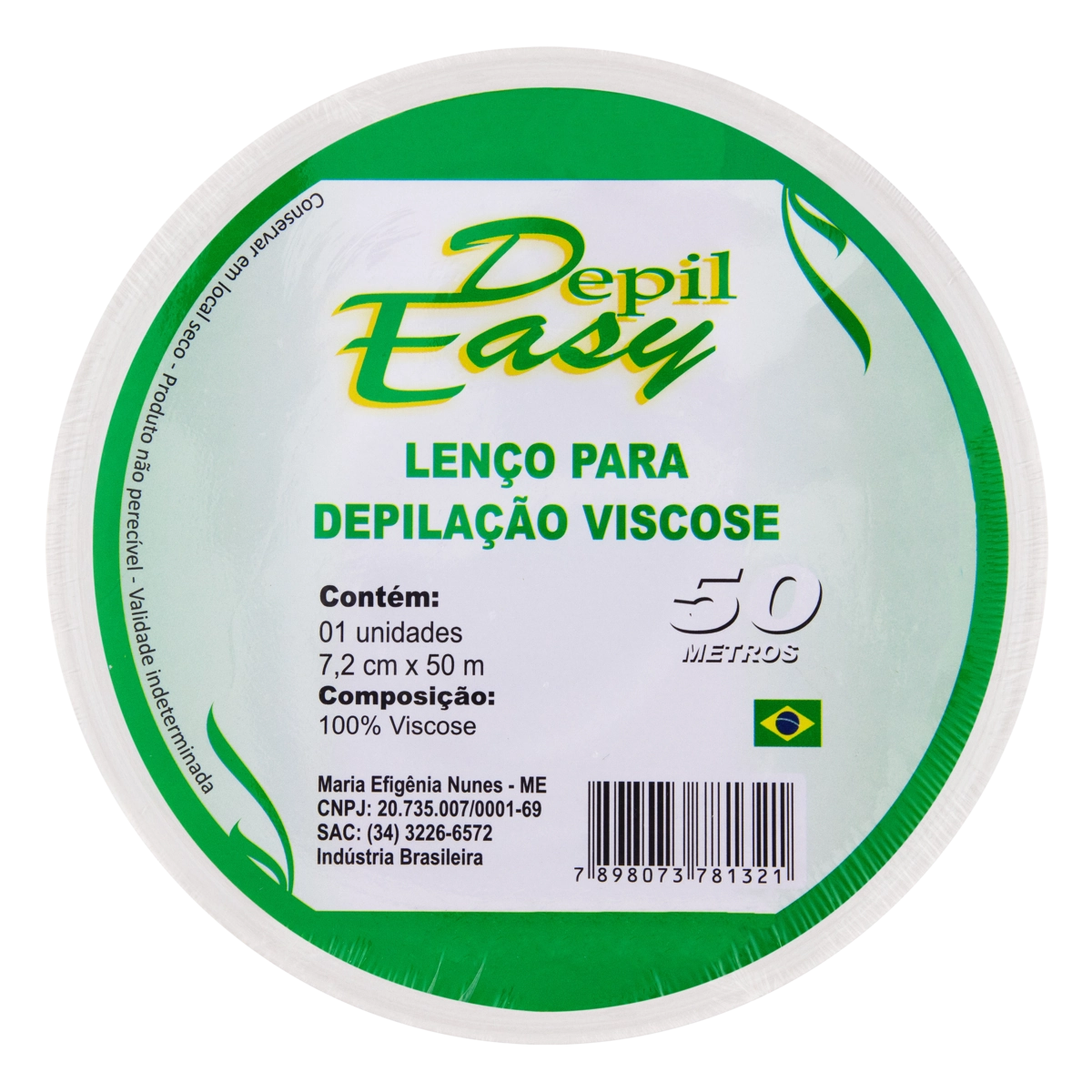 Lenço Para Depilação Viscose Depil Easy 50m