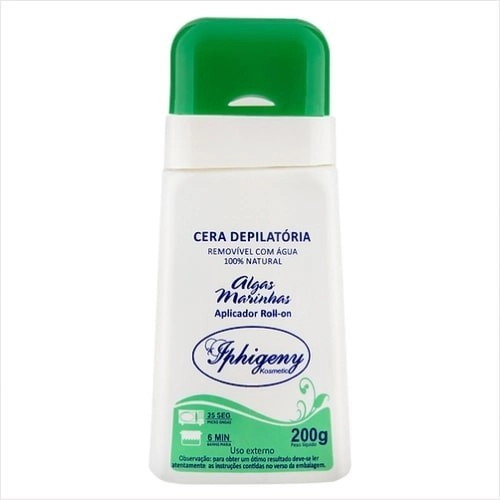 Cera Depilatória Roll On Algas Marinhas Iphigeny Kosmetic 200g